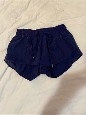 Women’s Navy Layered Athletic Shorts